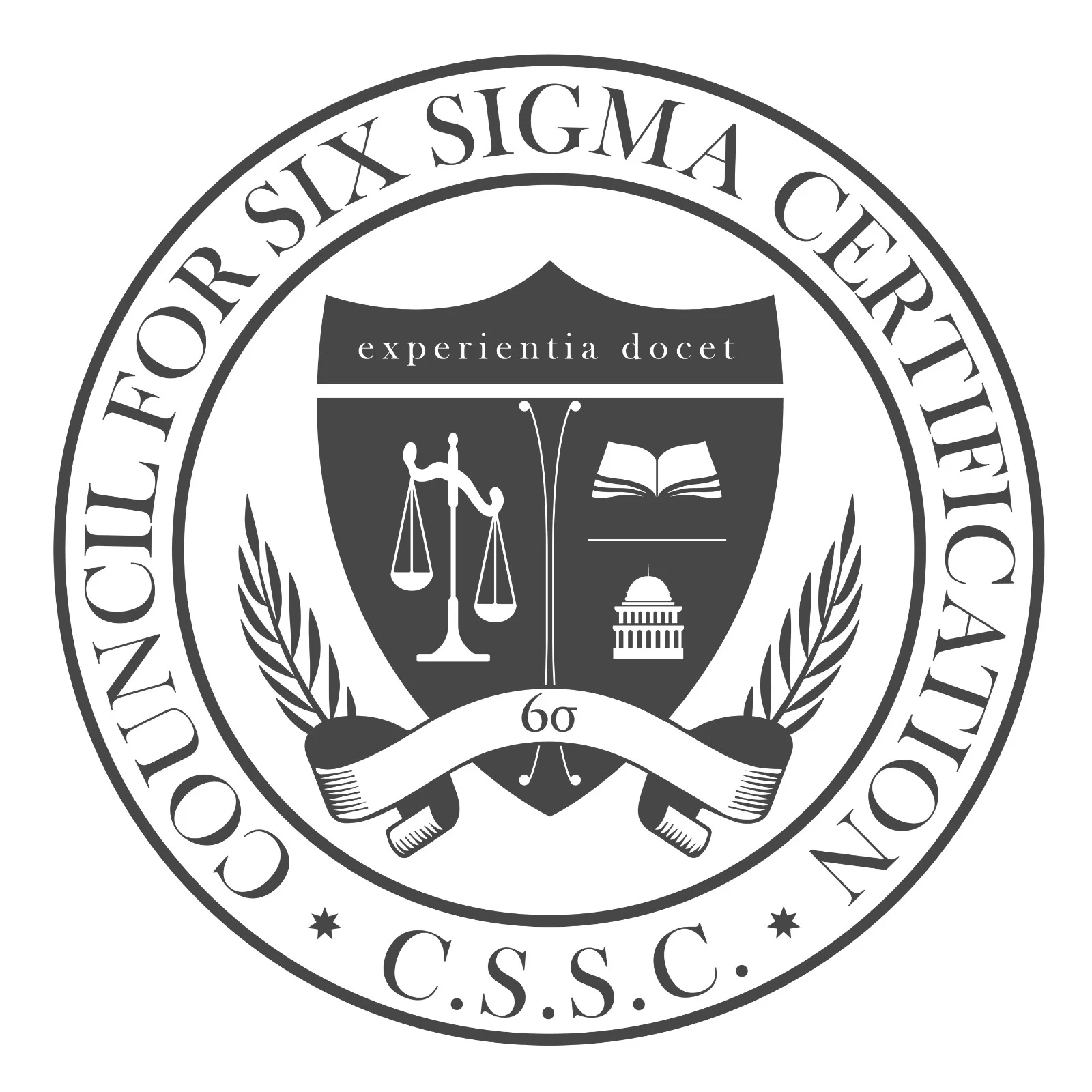 The Council for Six Sigma Certification (CSSC) seal